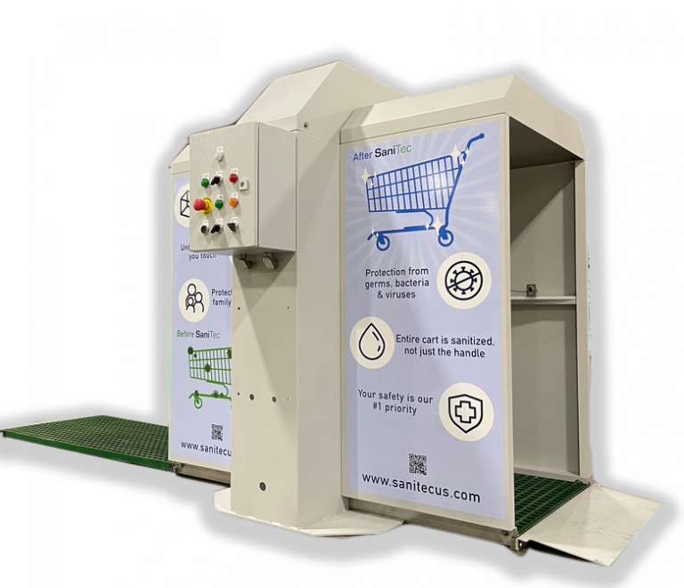 Retail Cart Sanitizing System (CSS-5000) launched by Navis SaniTec, a  division of Navis TubeTex – Navis TubeTex